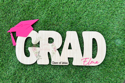 Personalized Graduation Sign