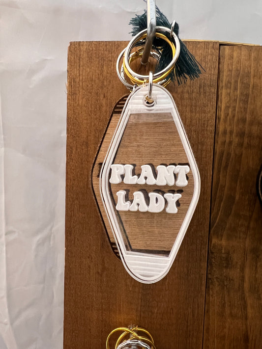 Acrylic Hotel Keychain