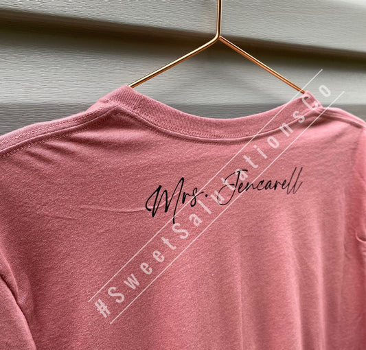 Girlfriend Fiancée Wife Tee