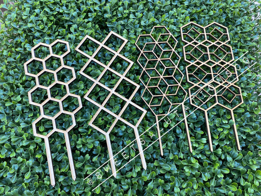 Mini Wood Trellises
