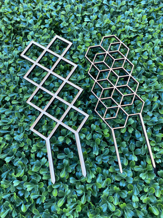 Mini Wood Trellises