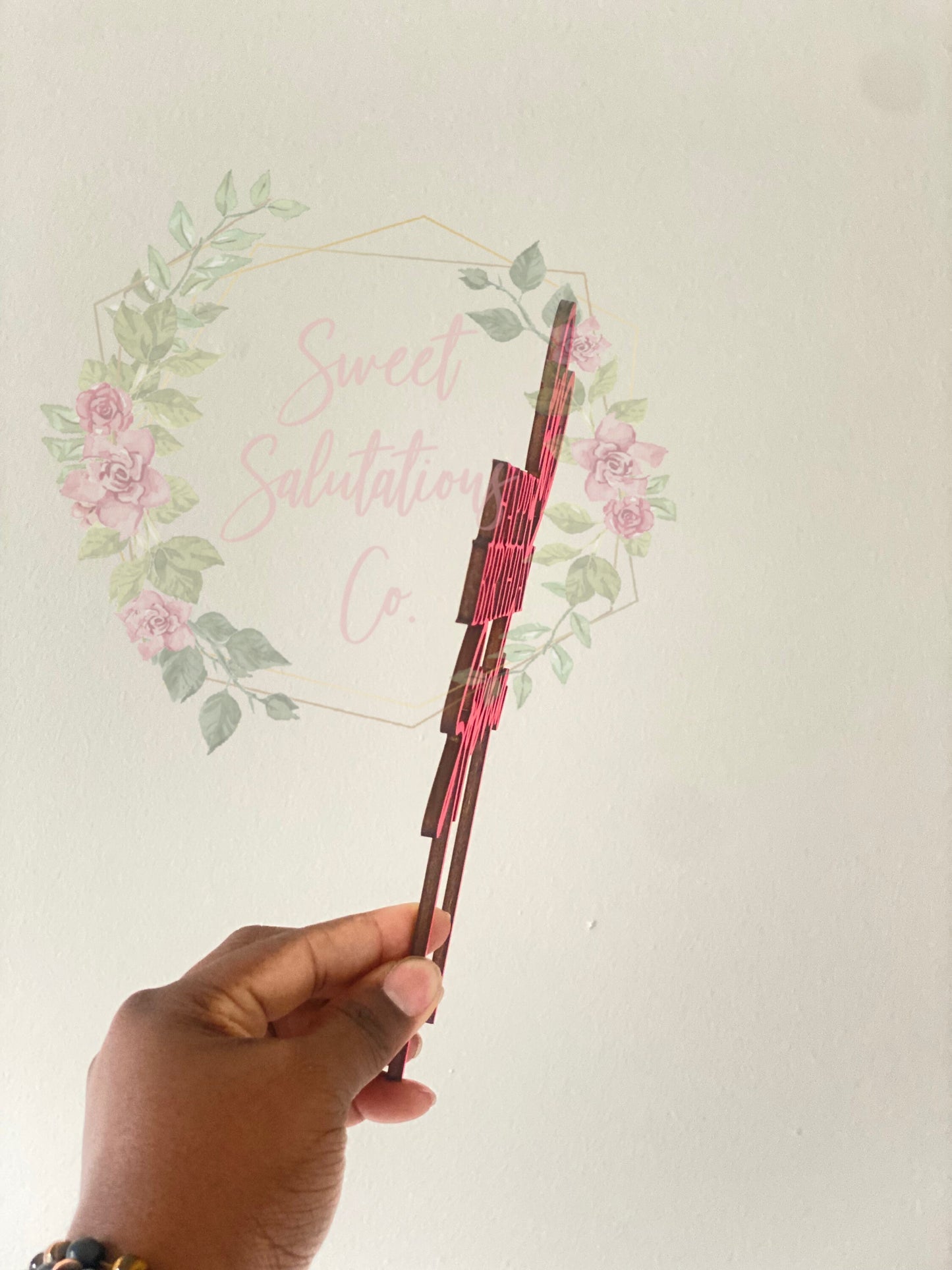 Birthday Cake Topper - Wood