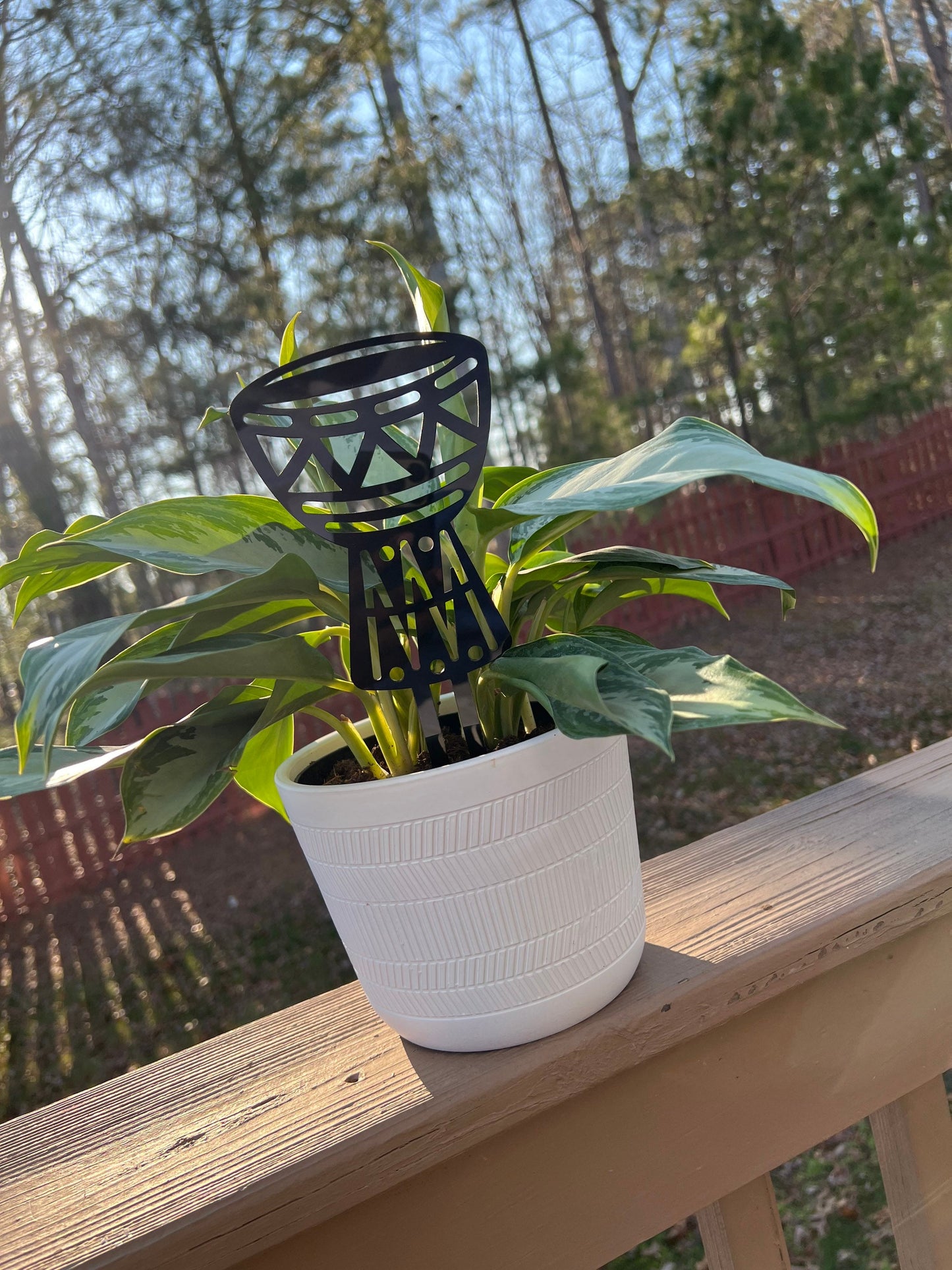 Djembe Drum Trellis Acrylic