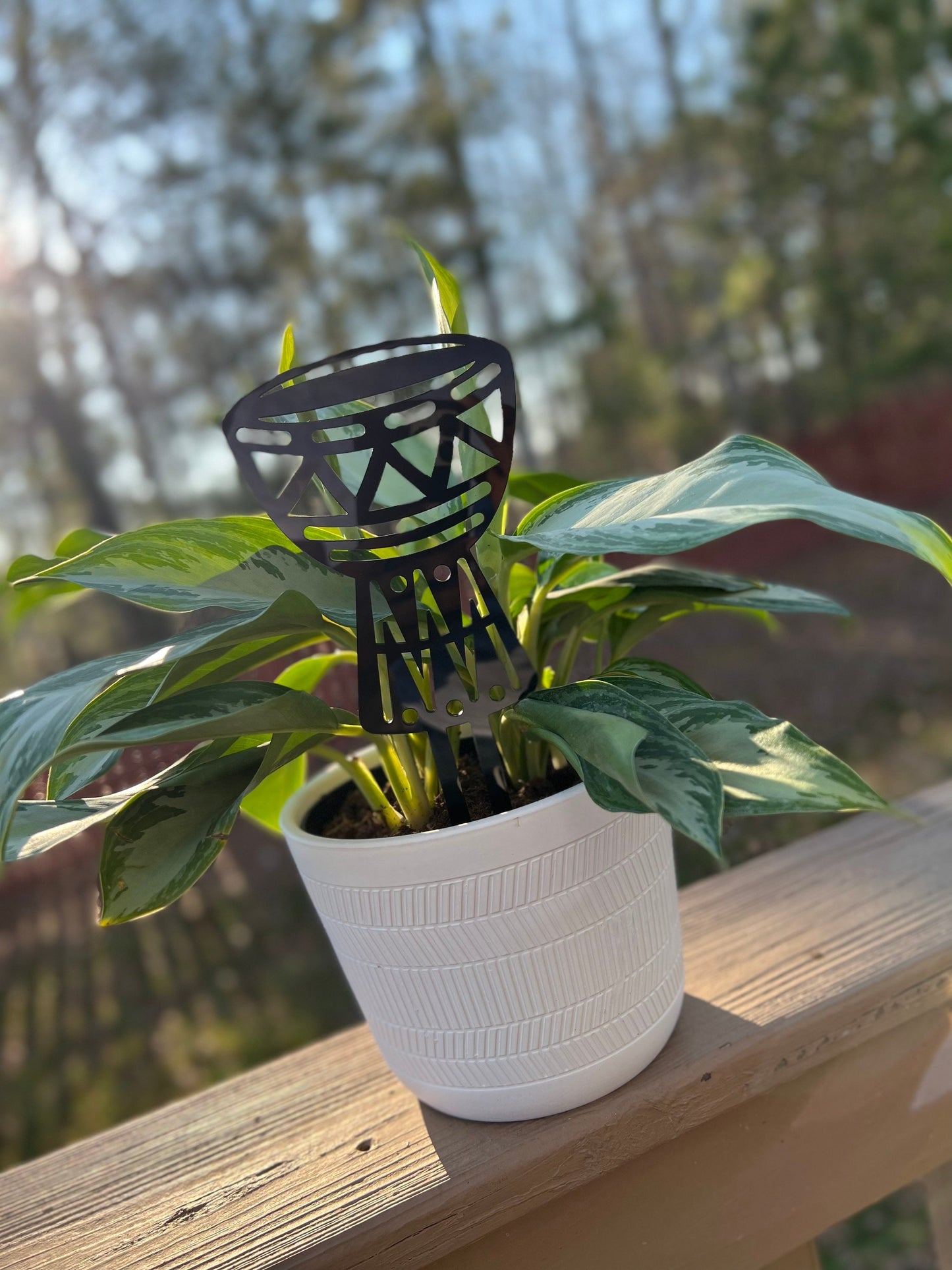 Djembe Drum Trellis Acrylic