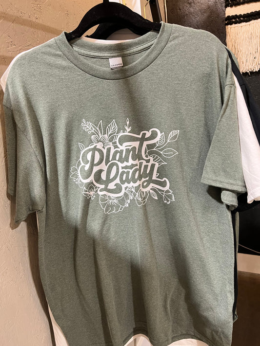 Floral Plant Lady Tee