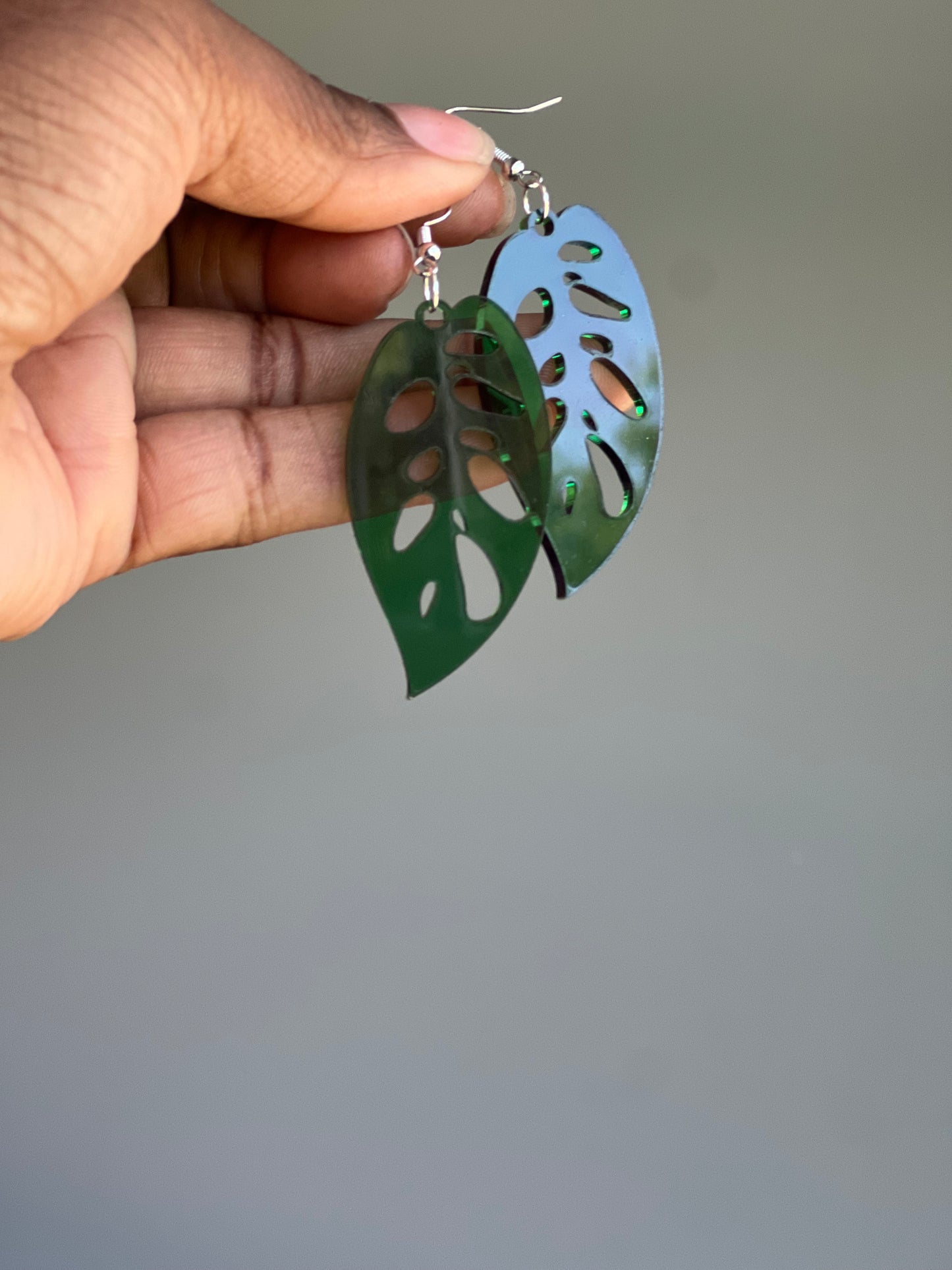 Monstera Adansonii Earrings