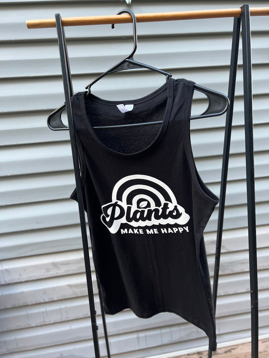 Plants Make Me Happy Tank