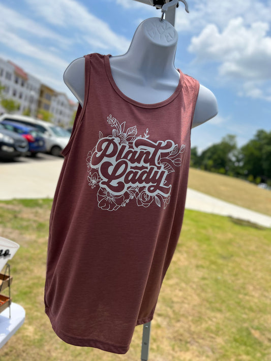 Floral Plant Lady Tank